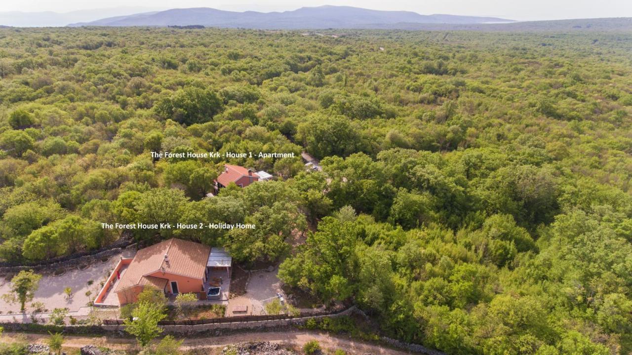 The Forest House Krk 2 Kras ภายนอก รูปภาพ
