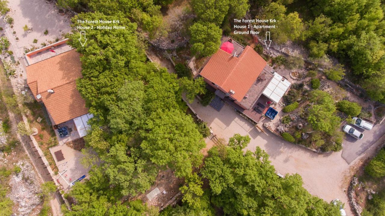 The Forest House Krk 2 Kras ภายนอก รูปภาพ